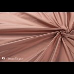 Двусторонний бежево-розовый с пепельно-терракотовой изнанкой императорский шелк сатин